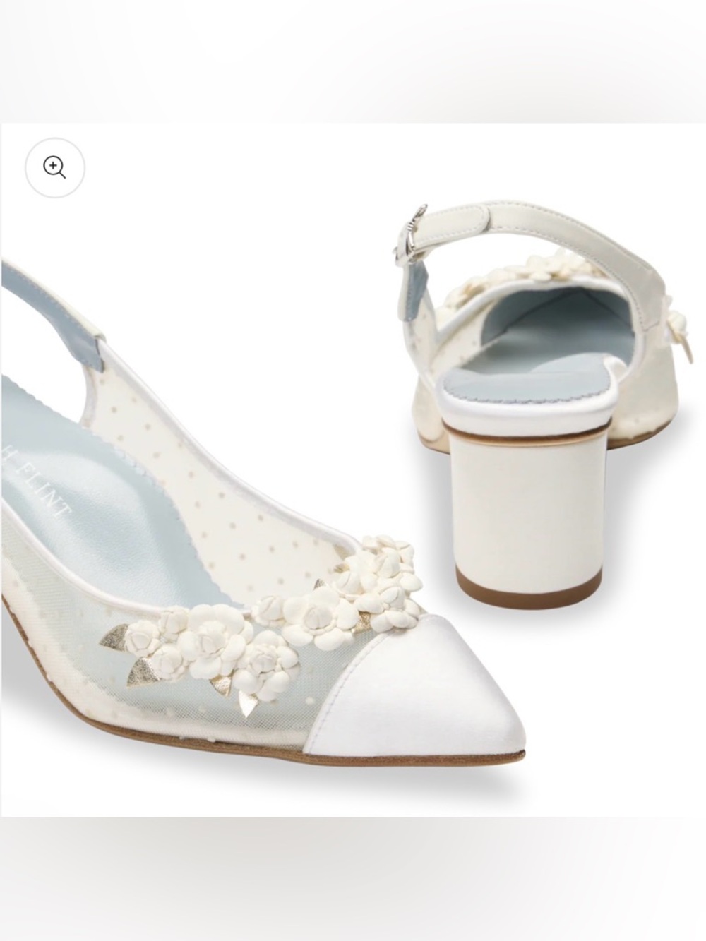 Sarah Flint Wedding Parker Sling 50 size 8